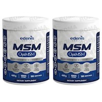 PACK 2 MSM – METILSULFONILMETANO 450G EDENIS HEALTH